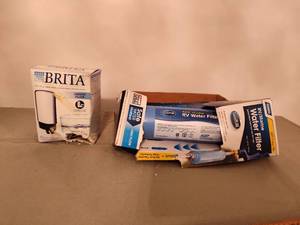 lot 620 image: RV Water Filter and Brita Filter.