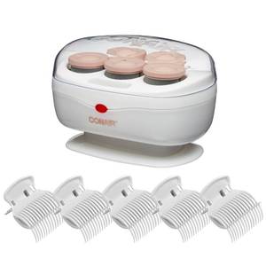 lot 1671 image: Conair Double Ceramic Hot Rollers for Long, Medium, and All Hair - Hair Curler - Hair Roller Clips Included - 1 12-inch Rollers - Retail $35