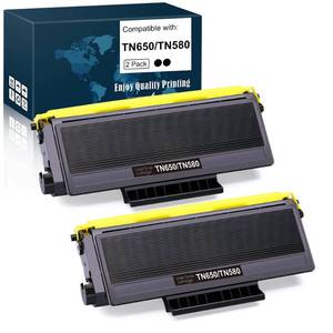 lot 1677 image: OFFICEWORRRLD Compatible Toner Cartridge Replacement for Brother TN650 TN-650 TN580 TN-620, HL-5370DW HL-5250DN HL-5340D HL-5240 MFC-8480DN MFC-8860DN MFC-8890DW (High Yield, Black, 2-Pack) - Retail $30