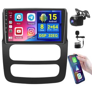 lot 1701 image: 8 Core 264G Android 15 Car Radio for Dodge RAM 150025003500 2002-2005 (LHD) with Wireless CarPlay Android Auto, 9 Touchscreen Stereo for RAM 150025003500 Bluetooth DSP 32EQ FMRDS WiFi GPS 59UI - Retail $140