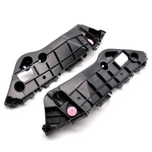 lot 2015 image: HAOTOM 1 Pair Front Bumper Cover Lower Retainer Bracket Support Mount Left & Right Side Compatible For 2013 2014 2015 2016 2017 2018 Toyota Rav4 - Retail $20