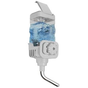lot 2080 image: Vannon Small Animal Water Dispenser for Cage, 30oz Auto Feeding Crate Water Bottle for Rabbit, Chinchilla, Ferret, Guinea Pig, Squirrel, Hedgehog, Pet Nozzle Diameter 10mm, BPA Free, Grey - Retail $19