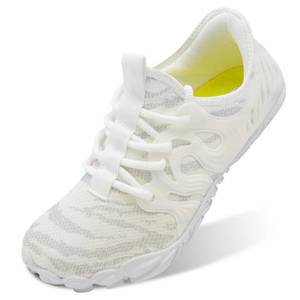 lot 2112 image: Scurtain Unisex Adult Water Shoes, White, Size 7.5 (Womens) - Retail $16