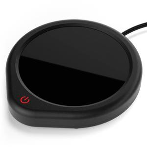 lot 2118 image: Oracer Coffee Mug Warmer, Cup Warmer for Desk with Auto Shut Off Smart Temperature Settings, Electric Beverage Tea Water Milk Heater for All Cups and Mugs, Heating Plate Candle Wax Warmer - Retail $24
