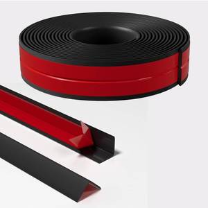 lot 2334 image: Pluden Flexible Wall Protector, 2.36in x 22FT Self Adhesive Corner Guard &amp Edge Protector, Thickened Moulding Trim, Peel &amp Stick Wall Molding Trim for Edge &amp Ceiling - Retail $20