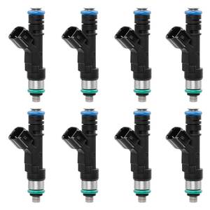 lot 2388 image: 0280158138 Upgraded Fuel Injector Set of 8 for Ford F150 F250 F350 Super Duty 2007-2010, E-150 E-250 E-350 E-450 5.4L 2003-2009, Lincoln Mark LT 2007-2008 OE# 62402 7C3Z9F593A - Retail $60