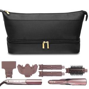 lot 2451 image: GENCAM Flexfusion Carrying Case for Shark, Travel Case for Shark FlexFusion Hair Straightener, Travel Bag for Shark Flexfusion Air Ceramic HD641SHD642S (Black) - Retail $25