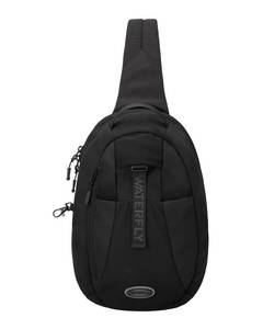 lot 6228 image: WATERFLY Small Crossbody Sling Backpack RFID Blocking Anti Theft Sling Chest Bag Travel Shoulder Causal Daypack - Retail $33