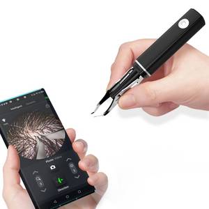lot 6257 image: Hair Removal Tweezer with 1080p Camera, Ultimate Precision Tweezer with Camera - Perfect for Delicate Tasks - - Ear Hair Eyebrow Tweezer - Retail $40