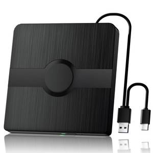 lot 6268 image: External Blu Ray Drive, BD Player with ReadWrite Capability Portable Blu-ray Player with USB 3.0 and Type-C CDDVD Burner 3D Blu-ray Drive Compatible with Win10 and Mac OS,Drive Blu Ray Player for PC - Retail $40