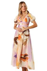 lot 6270 image: Petal & Pup Womens Christoff Maxi Dress, Floral size small - Retail $79