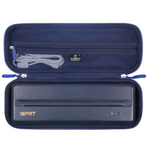 lot 6272 image: Tourmate Hard Case applicable iDPRT MT610MT890300DPI Portable Wireless Printer,Travel Case for Bluetooth Inkless Printer for TravelHome, Storage Box (Only Box) (Dark Blue) - Retail $15