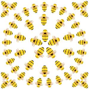 lot 6316 image: 120 Pcs Tiny Resin Bees for Crafts Bulk Small Mini Plastic 3D Flatback Bee Charm Embellishments for Summer Honey Themed Party Decor Art DIY Crafts Baby Shower Birthday Decoration - Retail $10