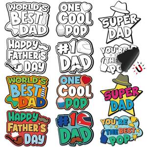 lot 6322 image: RattanView 36 Set Fathers Day Magnets Craft for Kids Bulk, Color Your Own Fathers Day Magnets Craft Best Dad DIY Crafts Kit Gifts for Happy Fathers Day Dads Birthday Party and Fun Home Activities - Retail $2,875