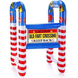 lot 6369 image: ShinyRelief Over The Hill Birthday Decorations Old Zone Inflatable Walker Gag Gift Funny Party Supply for 40th, 50th, 60th Old People Birthday Party 100th Day of School Funny(Old Fart) - Retail $21