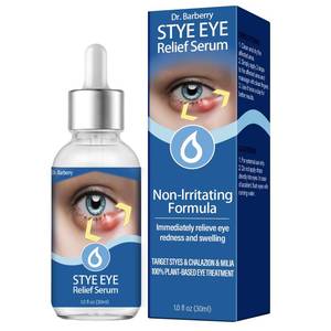 lot 6376 image: Stye Eye Treatment, Natural Stye Remover, Eye Stye Relief Serum, Premium Formula - Gentle Cleanser for Chalazion & Blepharitis (1 Fl Oz (Pack of 1)) - Retail $16