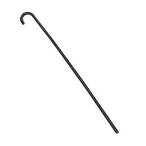 lot 6408 image: BinaryABC Halloween Costume Plastic Magician Crutch Cane,Halloween Kids Cosplay Walking Canes,Halloween Portable Pocket Staff Party Props Black - Retail $10