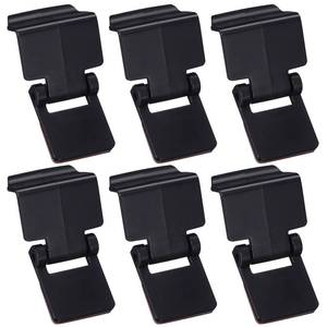 lot 6426 image: TEHAUX Terrarium Lock Aquarium Lid Clips, 6pcs Turtle Feeding Box Lock Buckle -Escape Reptile Terrarium Clips for Tanks Living Box Buckle 4.7  2.9cm1.85  1.14inch - Retail $18
