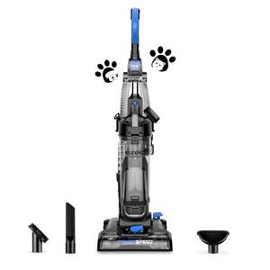 lot 9801 image: Missing TankHandleSome Accessories Eureka PowerSpeed Lightweight Upright Vacuum Cleaner for Carpet and Hard Floor, Powerful Bagless Upright Vacuum Cleaner for Home Pets, NEU181A, Blue - Retail $80