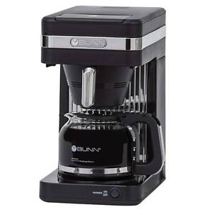 lot 9805 image: Used, Missing Carafe BUNN CSB2B Speed Brew Elite 10-Cup Coffee Maker, BlackSST - Retail $150