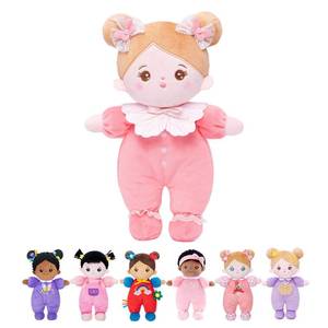 lot 10381 image: OUOZZZ Soft Baby Doll for 1 Year Old Girl Gifts - Toys for Girl Birthday Christmas Plush Gift for Toddler First Doll Adorable Pink Bow 10 - Retail $15