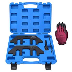 lot 11064 image: Yuesstloo 303-1655 Camshaft Holding Alignment Timing Tool, Compatible with Ford 3.5L EcoBoost Upgraded GT F-150 Expedition Lincoln Navigator, with Cylinder Head Screw Removal Socket - Retail $33
