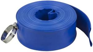 lot 12049 image: Poolmaster 32170, Essential Collection Heavy-Duty Swimming Pool Backwash Hose, 1 12-Inch x 50-Feet - Retail $17