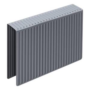 lot 12056 image: Bligli Silicone Sink Saddle, Large and Durable Sink Divider Mat with No Suction Cups, Kitchen Divided Sink Protector Mat for Glassware Dishes, Easy to Clean and No Smell, 11.8 x 18 (Grey) - Retail $13