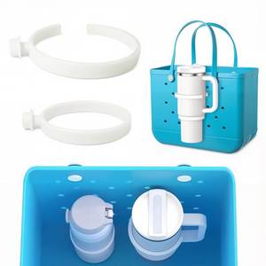 lot 12068 image: Bogg Bag Cup Holder for 30oz 40oz Stanley, Adjustable Insert Drink Holder Compatible with Bogg BagSimply Southern Beach Tote Bag, Water Bottle Holder Attachment for Bogg Bag Accessories - Retail $8