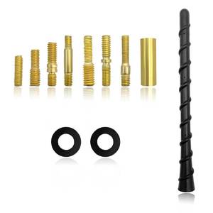 lot 12080 image: Sylvil Car Spiral Antenna, Flexible 7 Inches PVC Radio Antenna Toppers with Screw, Waterproof Antenna Mast Replacement for Cars Trucks SUVs, Universal Exterior Car Accessories - Retail $8