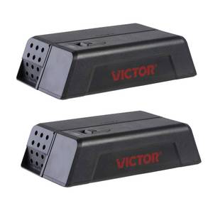 lot 12081 image: Victor M250SSR-2 Indoor Electronic Humane Mouse Trap - No Touch, No See Electric Mouse Trap - 2 Traps - Retail $48