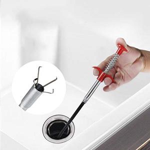 lot 12100 image: DR.PEN Flexible Grabber Claw Pick Up Reacher Tool (Drain Clog Remove Tool), With 4 Claws Bendable Hose Pickup Reaching Assist Tool for Litter Pick, Home and Kitchen Sink, Drains, Toilet (35.4 inch) - Retail $10