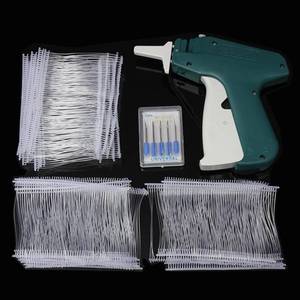 lot 12137 image: Clothes Price Label Tagging Gun, Labeler Clothing Tag Attacher with 1000(.50) White Barbs Fasteners and 5 Extra Steel Needles - Retail $8