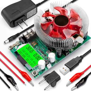 lot 12181 image: MakerHawk Electronic Load Tester - USB Load Tester 150W 200V 20A Resistor Adjustable Constant Current Battery Capacity Tester Module Intelligent Dischar - Retail $46
