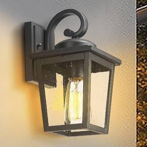 lot 19200 image: Luminzone Outdoor Light Fixtures Wall Mount, Waterproof Exterior Wall Lanterns with Seeded Glass, Outside Wall Sconces, Front Porch Lights for House Garage Doorway Patio - Retail $40
