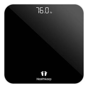 lot 1044 image: Digital Bathroom Scales for Body Weight, Weight Scale with High Precision Sensors Accurate Round Corner Design LED Display 400lbs180kg - Retail $25