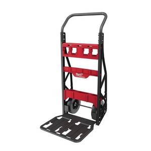 lot 1049 image: Milwaukee 48-22-8415 PACKOUT 2 WHEEL CART - Retail $319