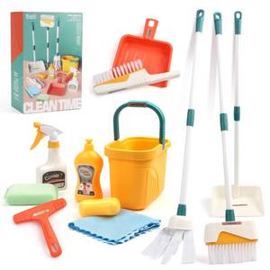 lot 1941 image: Coolplay Kids Vacuum Cleaner Toy Set, Kids Cleaning Set Toddler Vacuum Toy That Works, Toddler Play Vacuum Pretend 3-5 - Retail $19