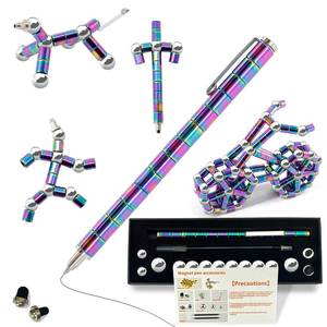 lot 2055 image: Magnetic Fidget PenCool Fidget ToysGift for Teenage Boys,Figette Toys - Perfect for Stress Relief and Focus - Great Fidget Toy for Adults and Teens - Unique Gift for Boys and Girls - Retail $9