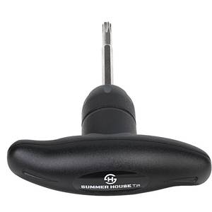 lot 2056 image: SummerHouse 40lbf Torque Golf Wrench for Driver Clubs and Fairway Hybrids Adapter Sleeve and Head Weight Adjustment - Retail $12