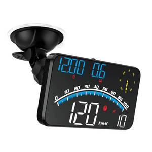 lot 2088 image: wiiyii Digital GPS Speedometer, HUD Head Up Display for Car, Upgraded 5.5 Large-Screen, Suitable for All Vehicles - Retail $28in