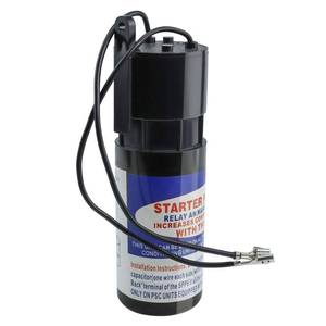 lot 2103 image: SPP6 Hard Start Capacitor Replacement 115V Thru 288VAC Hard Start kit for air Conditioner Units from 4,000 to 120,000(12 Thru 10H.P.),Increases Compressor Torque 500percent by AMI PARTS - Retail $15