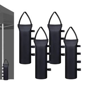 lot 2110 image: Inntop 120 lbs Canopy Tent Weights Sand Bags Set of 4, Heavy Duty 1680D Canopy Weights Sandbags for Instant Outdoor Canopy, Pop Up Sun Shelter, Gazebos, Sunshade - Retail $20