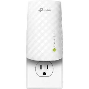 lot 2121 image: TP-Link WiFi Extender with Ethernet Port, Dual Band 5GHz2.4GHz, Up to 44percent More Bandwidth Than Single Band, Covers Up to 1200 Sq.ft and 30 Devices, Signal Booster Amplifier Supports OneMesh(RE220) - Retail $13