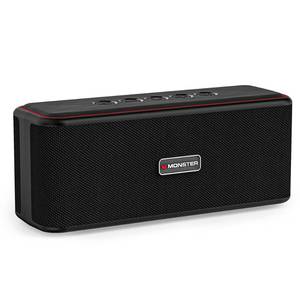 lot 2137 image: Monster Shock Plus Bluetooth Speaker, Portable Speaker with 30W Loud Stereo Sound, Bluetooth 5.4, TWS Pairing, 15H Playtime, Support AUXTF Card, IPX6 Waterproof Wireless Speakers for Home, Outdoor - Retail $160