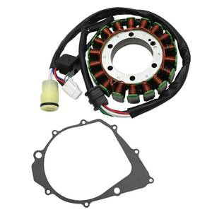 lot 2171 image: CADUFUELLY Stator Magneto Coil Replacement for Yamaha ATV Warrior 350 YFM350 2002-2004 Raptor 350 YFM350 2004-2011 Wolverine 350 YFM350 2002-2005 Big Bear 400 YFM400 2000-2011 5NF-81410-00-00 - Retail $42