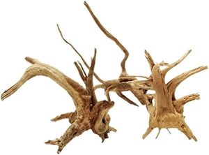 lot 12427 image: Tustao Aquarium Driftwood Branches Natural Wood Reptiles Trunk Wood Fish Tank Decoration Plant Stump Ornament Landscaping, Fish Tank Decoration, 8-10cm - Retail $6