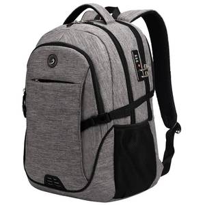 lot 15564 image: SHRRADOO Anti Theft Laptop Backpack Travel Backpacks with usb Charging Port for Women Men High School College Backpack Computer Bag Fits 17 Inch Laptop,Black - Retail $20