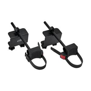 lot 15574 image: JOYTUTUS Truck Bed Bike Rack Mount, Bike Rack for Pickup Truck Bed, No Remove Tire, Anti-Wobble Bike Holder, Strengthen Metal Bicycle Mount - Retail $82