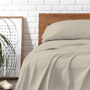 lot 15578 image: Carressa Linen 100percent Egyptian Cotton Sheets Twin XL Size - 800 High Thread Count Egyptian Cotton Twin XL Sheet Sets (3 PC, Beach Sand), Soft, Cooling, 16 Deep Pocket Sateen Weave Luxury Bed Sheet - Retail $33in